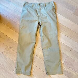 Birdwell Beach Britches Khaki Pants Style MA4026 Men's Size 36 Like NEW